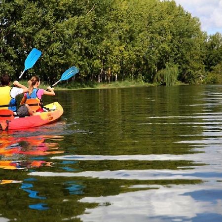 Вилла Les Cygnes Au Bord Du Loing Montigny-sur-Loing Экстерьер фото